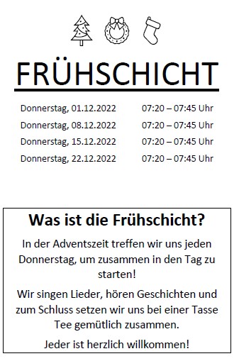 Frühschicht